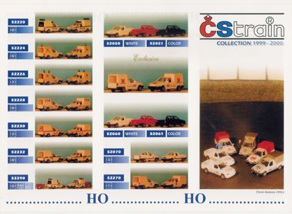 katalog ČStrain 1999-2000 (automobily)