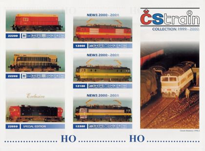 katalog ČStrain 1999-2000 (lokomotivy)