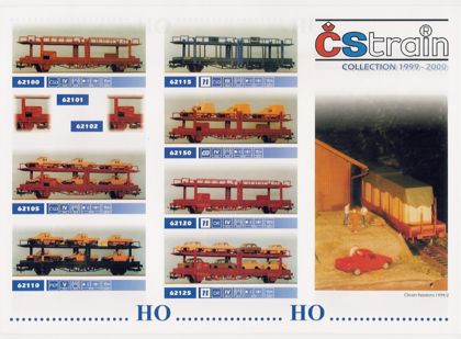 katalog ČStrain 1999-2000 (vagony)